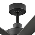 thumbnail image 4 of 904280FBB-LWD Hinkley Lighting Turbine - 9 Blade Ceiling Fan with Light Kit-17.5 Inches Tall and 80 Inches Wide-Matte Black Finish-Matte Black Blade, 4 of 15