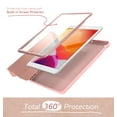 thumbnail image 6 of Suritch for iPad 9th/ 8th/ 7th Generation Case 10.2 Inch with Screen Protector and Pencil Holder, Magnetic Trifold Stand, Auto Sleep/Wake Cover, Rose Gold, 6 of 8