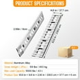 thumbnail image 2 of LUXOAK 94" x 15" Aluminum Trailer Ramps, 10000 LBS Total Capacity Loading Ramps with U-Shaped Buckle and Hook Ends, 1 Pair for ATV, UTV, Tractors, Motorcycles, Trucks, 2 of 9