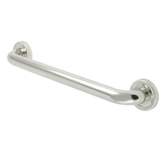 Camelon Decorative Grab Bar, Polished Nickel - 15.27 x 12.29 x 2.74 in.