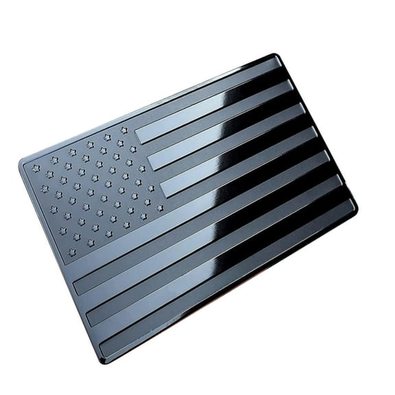 2Pcs Car Truck Metal USA Flag Sticker American Decal Body Emblem Accessories TAPDRA Spare Part