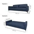 thumbnail image 5 of Sofa cama Calamaro Azul Kessa Muebles, 5 of 5