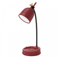 thumbnail image 1 of Lampe de Table de Bureau LED Lampe de Lecture, Multifonctionnelle Lampe de Bureau de Bureau à Col de Cygne Flexible, pour Dortoir de Chambre à Coucher (Rouge), 1 of 5