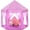 05 Purple Tent with Little Star Lights, variant on Princess Tent Girls Large Playhouse Kids Castle Play Tent with Star Lights Toy for Children Indoor and Outdoor Games, 55'' x 53'' (DxH)