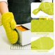 thumbnail image 2 of BRILLAR Guantes de horno antideslizantes resistentes al calor - verdes (1 par), 2 of 5