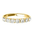 thumbnail image 2 of Aone 0.75 Carat Lab Grown White Diamond Wedding & Engagement Yellow Gold 14K Ring for Women, 2 of 6