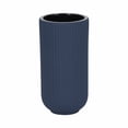 thumbnail image 7 of Sagebrook Home Ceramic Ridged Vase Classic Decorative Vase for Home or Office Flower Display, 7 of 7