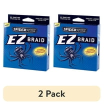 (2 pack) SpiderWire EZ Braid™ Fishing Line, Moss Green, 30 lb Test Strength, 110 yd