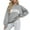 Gray, variant on successthop Oversized Mama Sweatshirt for Women Mothers Day Tops for Mom Casual Pullover Sweater Festival Clothes Black