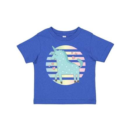 

Inktastic Unicorn Lover Pastel Rainbow Gift Toddler Toddler Girl T-Shirt