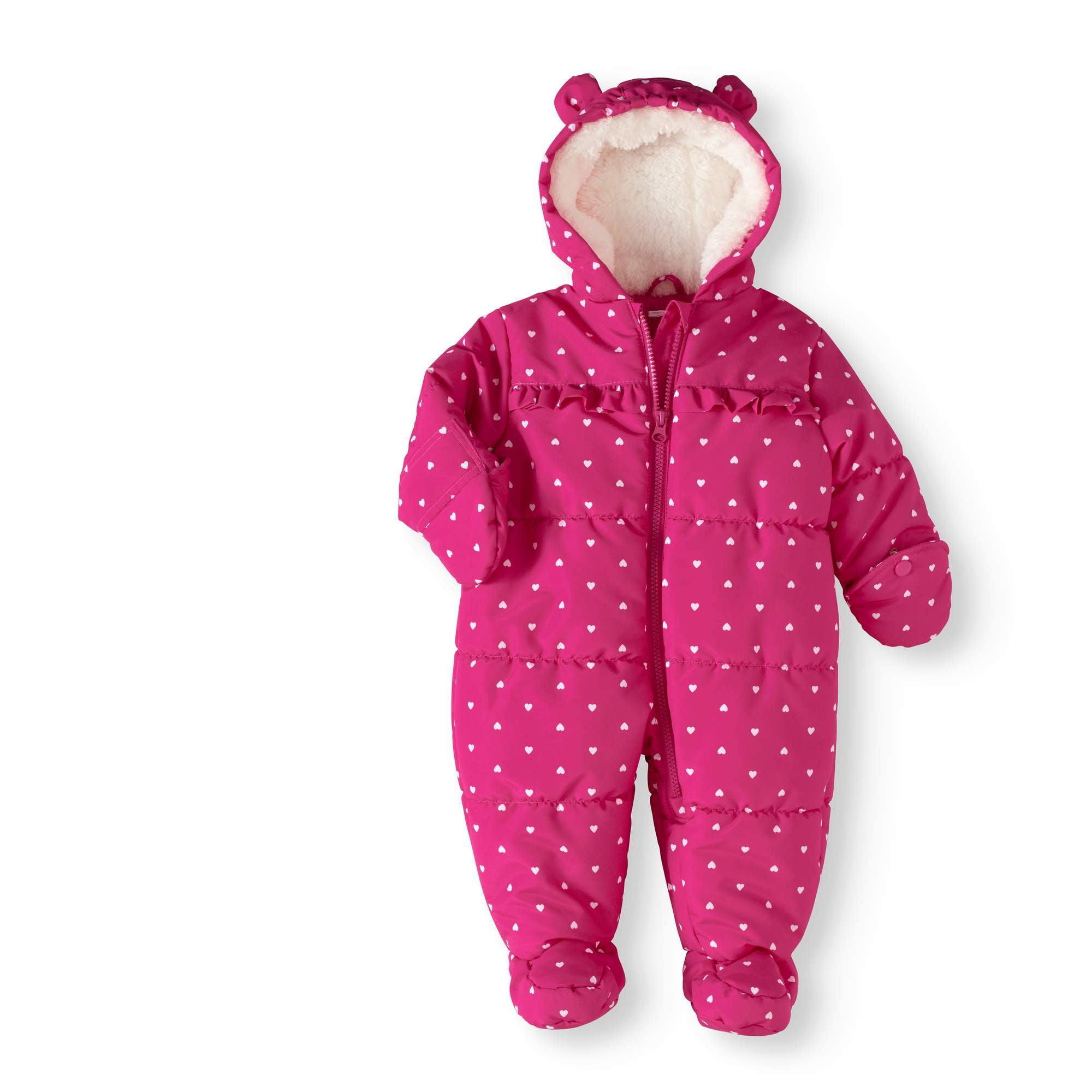 12 month snowsuit girl