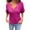 Purple, variant on Posijego Womens V Neck Sweater Shirts Summer Short Sleeve Knit Pullover Casual Lightweight Tops for Women