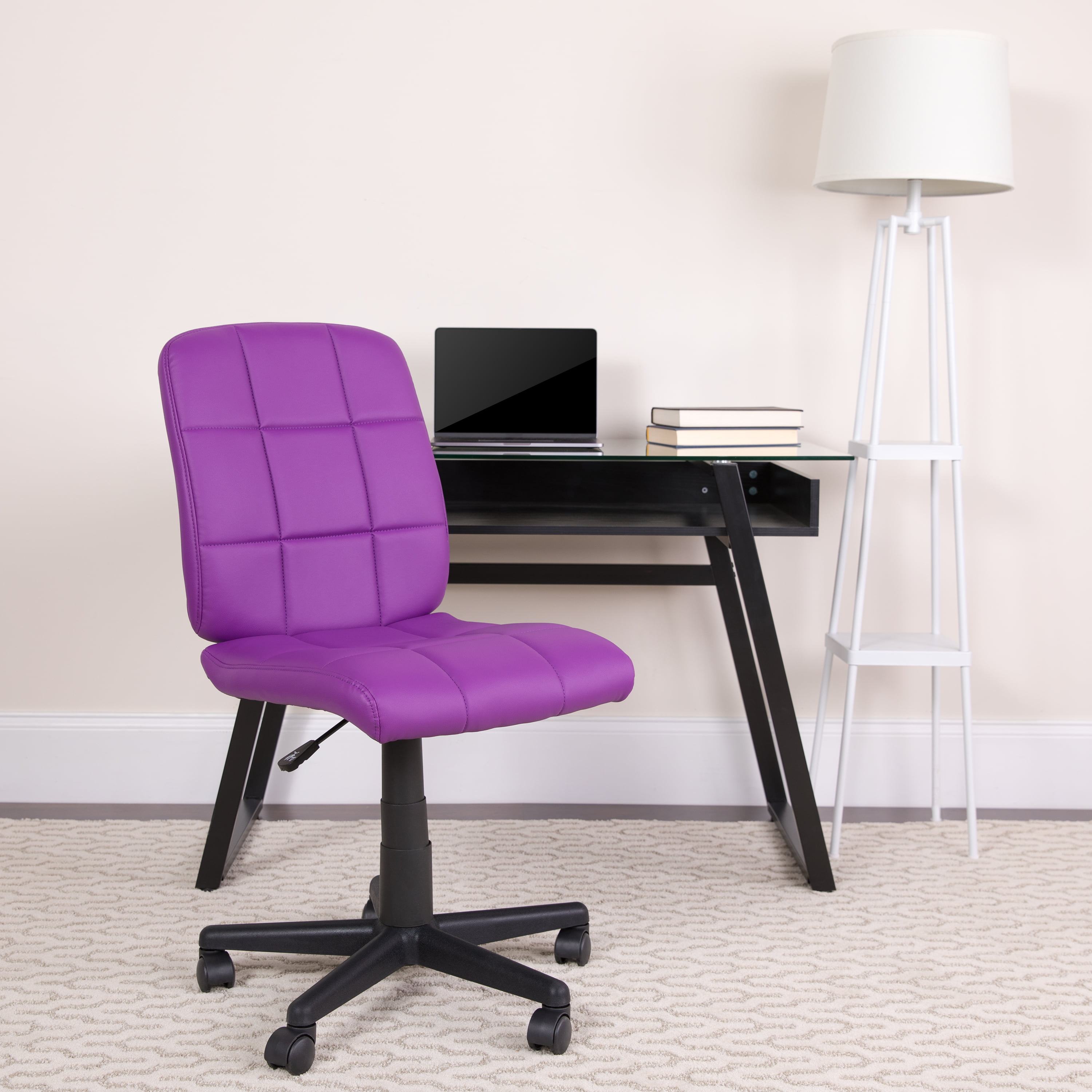 flash furniture ergonomic task office chair in black