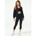 thumbnail image 5 of Sofia Active by Sofia Vergara Women’s High Waist Studio Leggings, 27" and 23" Inseam, 5 of 6