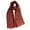 Orange, variant on Men Silk Scarves 100 Silk Scarf 12 mommes Twill Double Layer Neckwear Wrap Casual Formal Business 170x27cm
