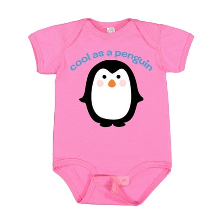 

Inktastic Cool As a Penguin Gift Baby Boy or Baby Girl Bodysuit