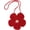 Red, variant on Women Mini Flower Cotton Crochet Crossbody Shoulder Bag Handbag Purse