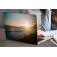 thumbnail image 1 of Compatible with Old Version MacBook Air 13 inchs Case Release Model A1369/A1466, Plastic Hard Case Shell Cover Cable Tie, Blue series A 0216, 1 of 5