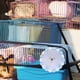 thumbnail image 5 of BRIGHTFUFU 1pc Hamster Ejercicio Rueda Coloreado Rueda Corriente Piedra silenciosa Hamster Rueda Juguete, 5 of 7