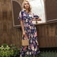 thumbnail image 2 of Vestido de cóctel retro vintage de los años 50 para mujer, vestido festivo con vuelo y corte en A, 2 of 8