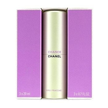 Begunstigde profiel knoflook Chanel Chance Eau Fraiche Twist & Spray EDT Refill - 3 X 20ml/0. 7oz -  Walmart.com