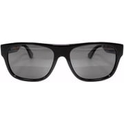 Gucci Polarized Grey Rectangular Mens Sunglasses GG0341S 002