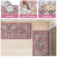 thumbnail image 5 of KIMDOE Kitchen Rugs Cushioned Anti Fatigue Kitchen Mat Non-Skid Waterproof Kitchen Runner Rug Ergonomic Comfort Foam Standing Mat for Kitchen Floors,Office,Laundry,Red 17"x29.5"+17"x47", 5 of 5