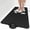 Black, variant on KALAKALA Bath Mat for Tub Non Slip: 39" X 17" Long Bathtub Mat with Hair Catcher│Big Drain Holes Shower Mats for Inside Shower│Machine Washable (White)