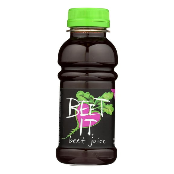 BEET IT Organic Beet Juice, 8.5 fl oz (Pack of 12), Non-GMO, 100% Natural, No Added Sugar, Not From Concentrate, Gluten-Free