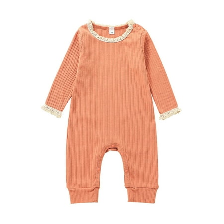 

Ma&Baby Newborn Baby Boy Long Sleeve Romper Infant Girl Jumpsuit One-Piece Playsuit