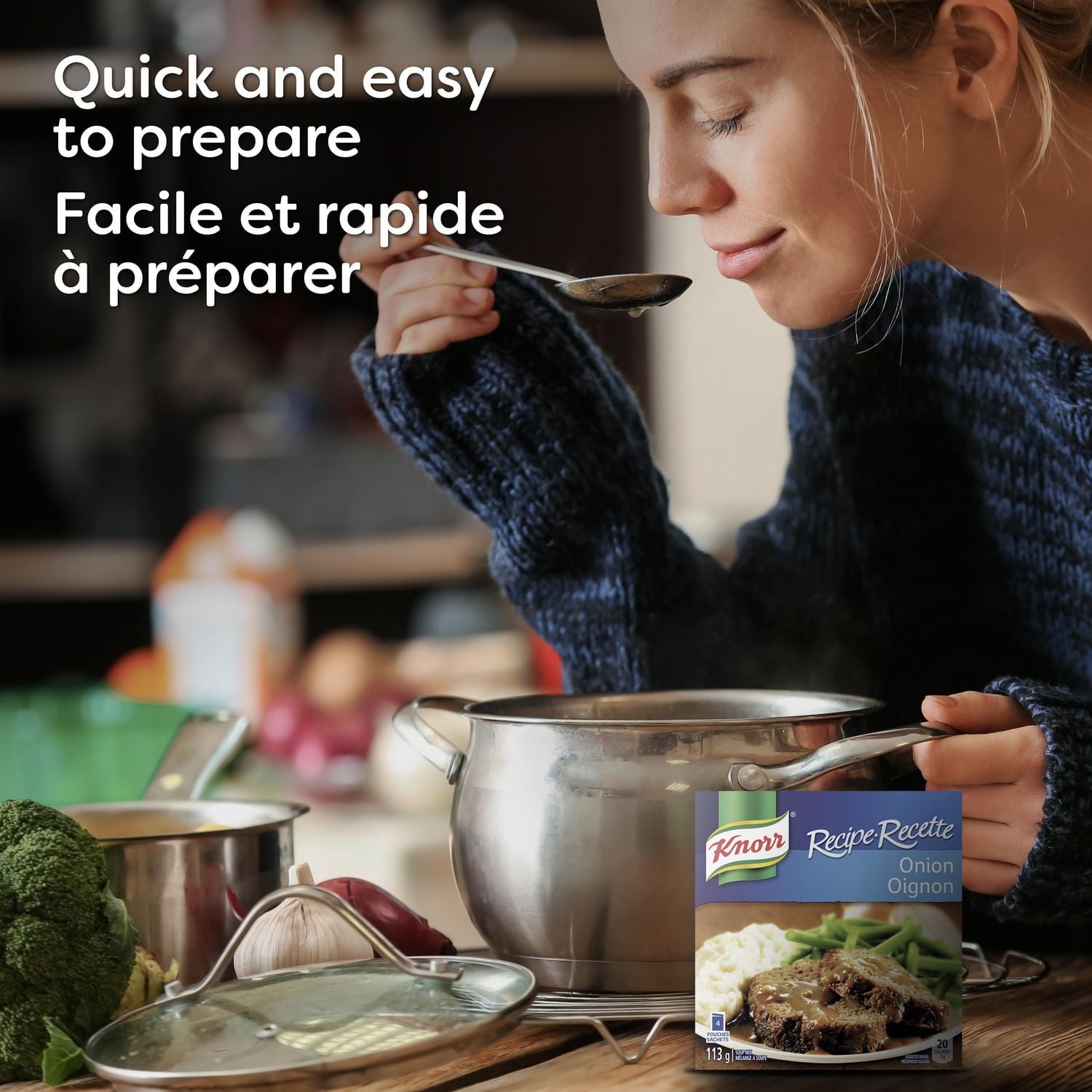 Mélange à soupe Knorr Recette 113 g Mélange à soupe