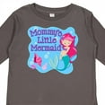 thumbnail image 4 of Inktastic Mommy's Little Mermaid Girls Long Sleeve Toddler T-Shirt, 4 of 5