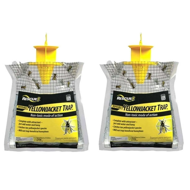 RESCUE! YJTDW Disposable Yellow Jacket Trap, Eastern of The Rockies (2