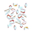 thumbnail image 1 of Conjunto de 50 Piezas de Cristal Brillo 3D para Decoración de Uñas Vogacara, 1 of 6