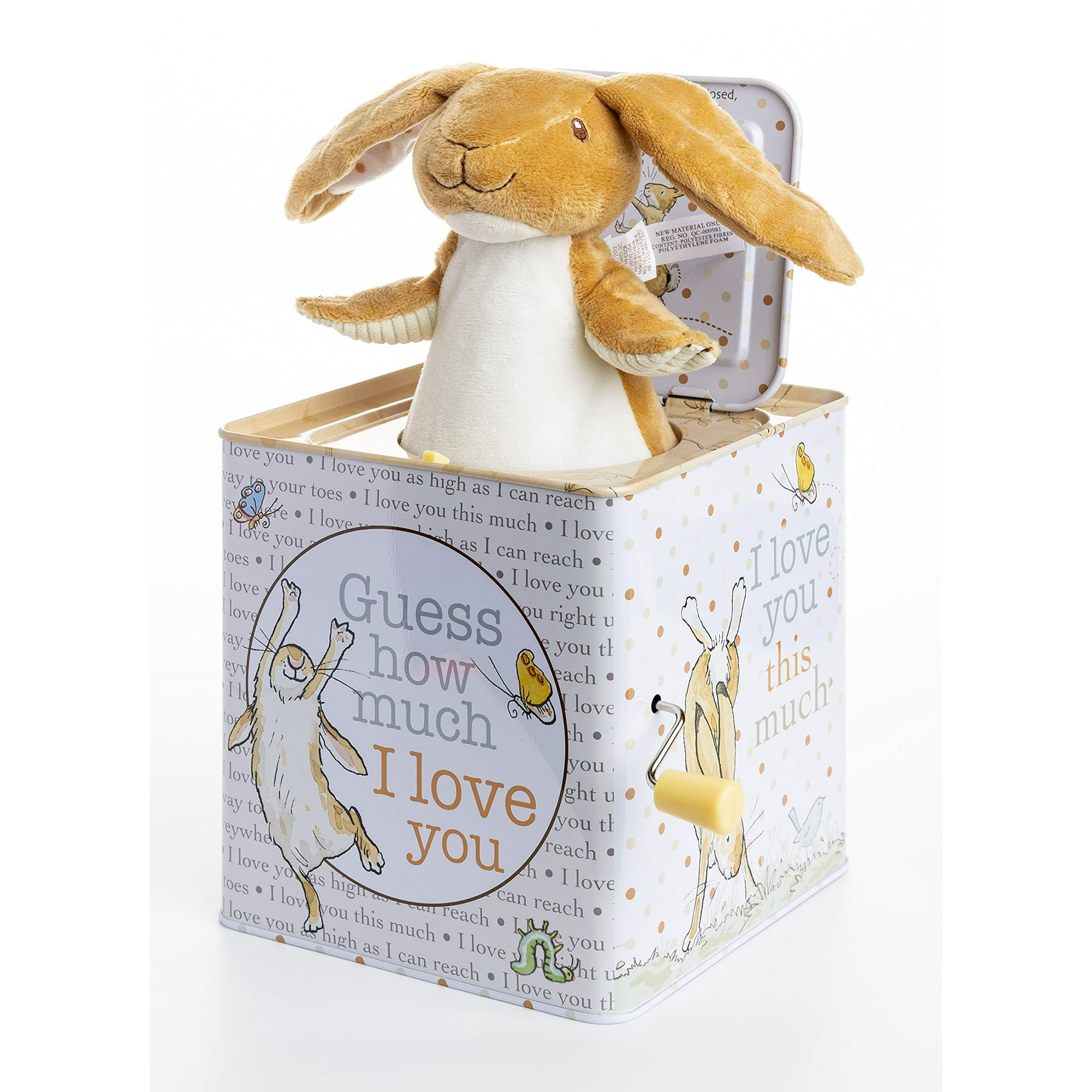 KIDS PREFERRED Guess How Much I Love You Nutbrown Hare Jack in The Box Musical Toy for Babies Walmart
