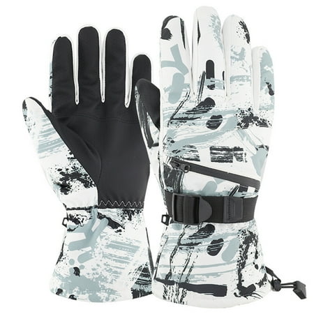 

Alueeu Adult s Outdoor Gloves Non Slip Watertight Gloves Winter Fleece Warm Cycling Gloves WinterTelefingers Gloves plus Size Cloaks for Women