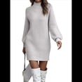 thumbnail image 3 of Suéteres Tipo Cárdigan para Mujer, Abiertos Al Frente, para Otoño e Invierno, de Larga, Holgados, Informales, para Abrigo. L, 3 of 10