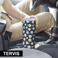 thumbnail image 6 of Pioneer Flower Floral Print Pattern 20oz Skinny Tumbler with Straw & Lid, Double Wall Vacuum Insulated Cup, Leak-Proof, Cup Holder Friendly, Hot 6H Cold 12H, 6 of 6