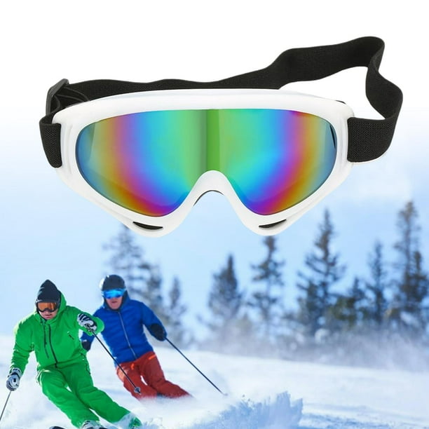 Lunettes de ski, lunettes de snowboard avec coupe-vent et anti-poussière  pour lunettes de skate moto pour enfants, garçons et filles, jeunes,  adultes unisexes 