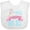 AA-White, variant on Inktastic Most Magical Big Sis- cute unicorn Girls Baby Bib