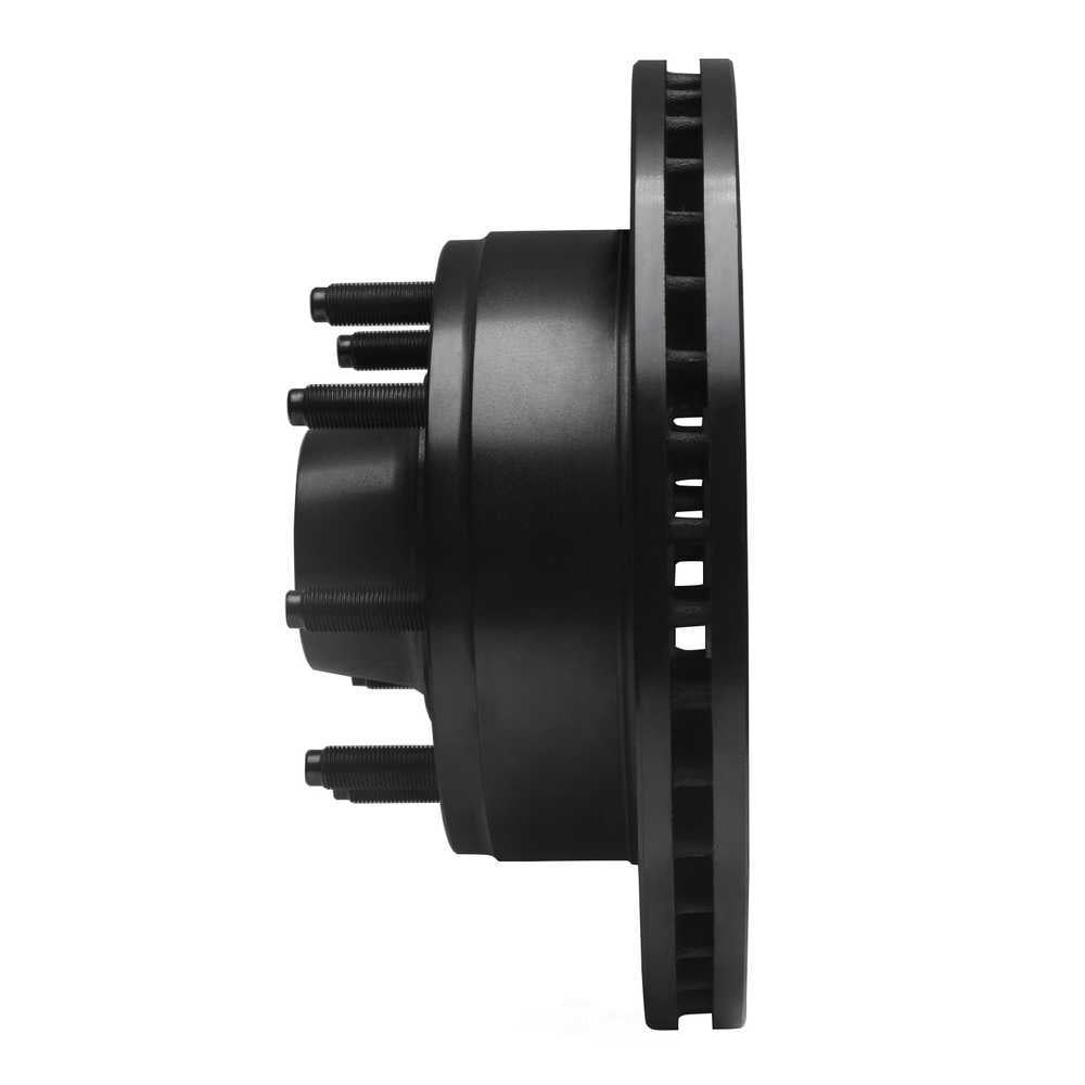 Dynamic Friction Company 633-54106R DFC Brake Rotor - Drilled And Slotted - Black