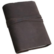 Leather Journal Leather Notebook Sketchbook Scrapbook With Unlined Pages , Leather Journal with Key,
