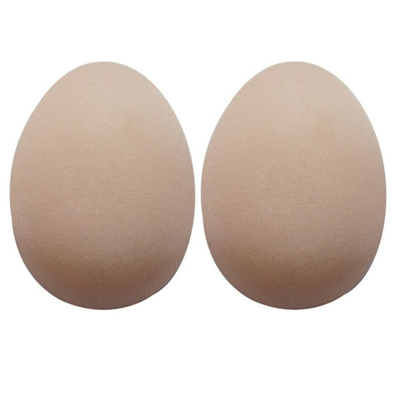 LULULION Durable Silicone Chest Pads for Men Strong Selfadhesive Comfortable to Wear Under Tshirts Khaki 1 Pair 2 Pcs