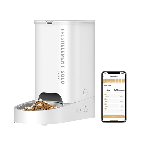 Comedero automático para mascotas PETKIT 3L WiFi para perros y gatos