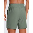 thumbnail image 2 of Shorts Deportivos CRZ YOGA Sin Forro Secado Rápido 7" Gris M, 2 of 6