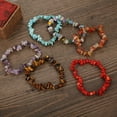 thumbnail image 3 of Nvzi Pulsera de cuentas hecha a mano, adecuada para pulseras de piedra natural irregulares (multicolor), 3 of 5