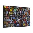 thumbnail image 4 of Póster de exhibición de almacenamiento de insignias, brazalete de aficionado del ejército, paño de acabado, velcro, para colgar en la pared, 4 of 5
