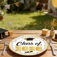 thumbnail image 7 of Fwttom Graduation Decorations Paper Plates, 24pcs Party Supplies Disposable Plates for Holiday Graduation Decorations 2026, 7" White, 7 of 7