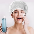 thumbnail image 6 of QZS 4Pcs Sleeping Hair Nets Bonnets,Elastic Band Bath Hair Hats,White Nets Sleep Caps for Salon,Breathable Mesh Sleep Bonnets for Clean,Wash Face,Bath, 6 of 6