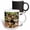 Multicolor, variant on 3drose, Six Month Old Corgi Puppy Posing on His Wooden Deck., 15oz Mug